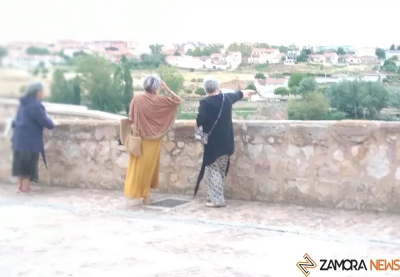 Turistas en Zamora