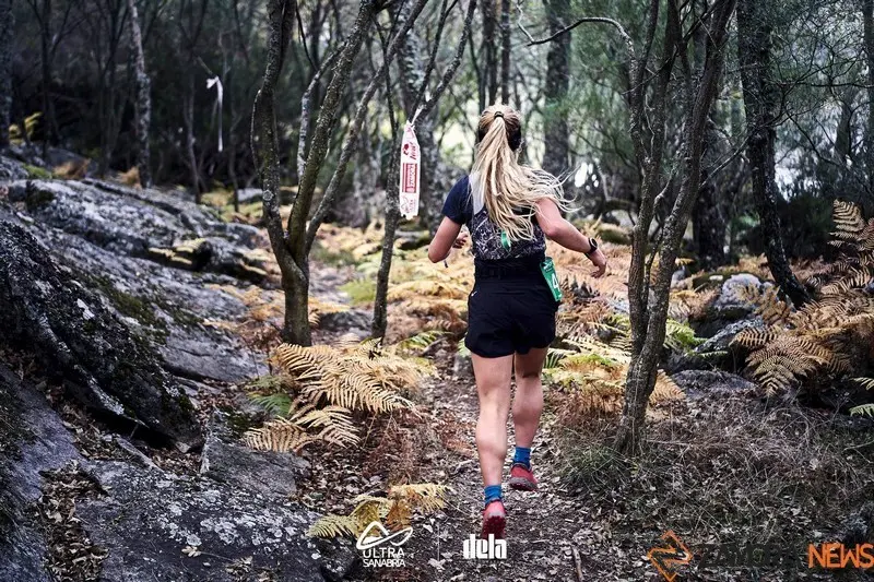 Imagen de archivo de una participante en la carrera