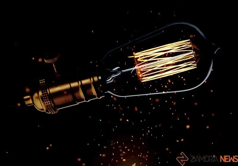 Una bombilla encendida. Foto Facua