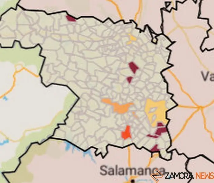 Mapa de incidencia por municipios