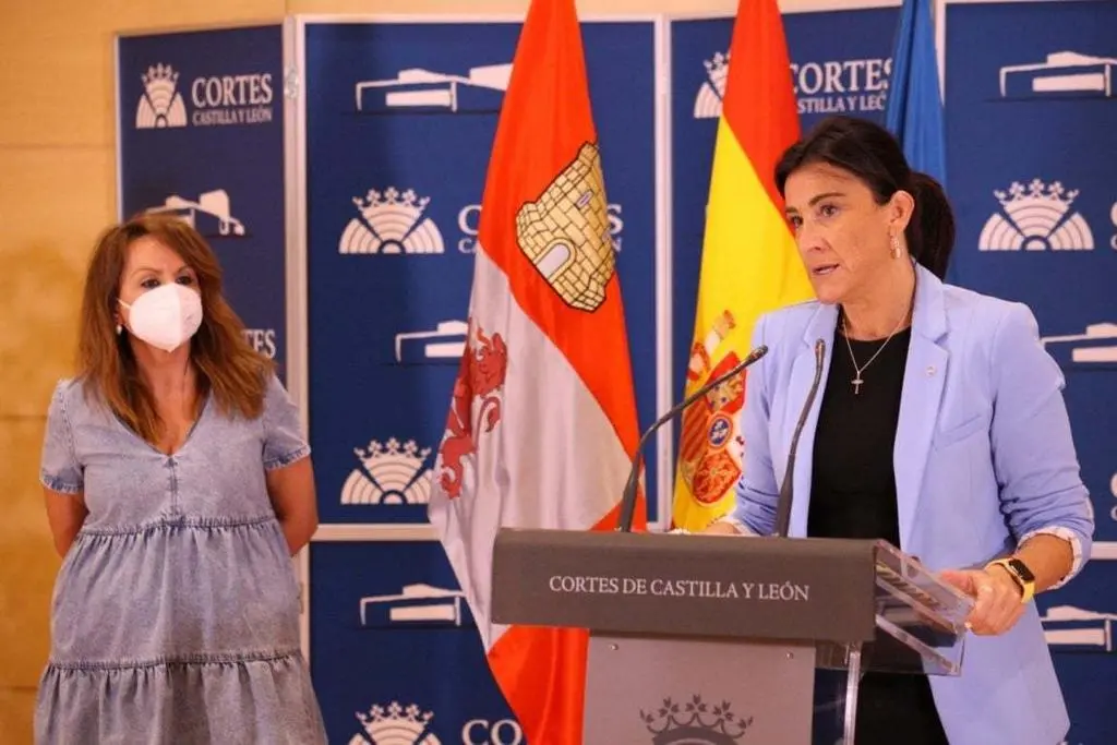 PSOECyL. Ana Sánchez y Patricia Gómez Urban Cortes CyL 24-06-2021