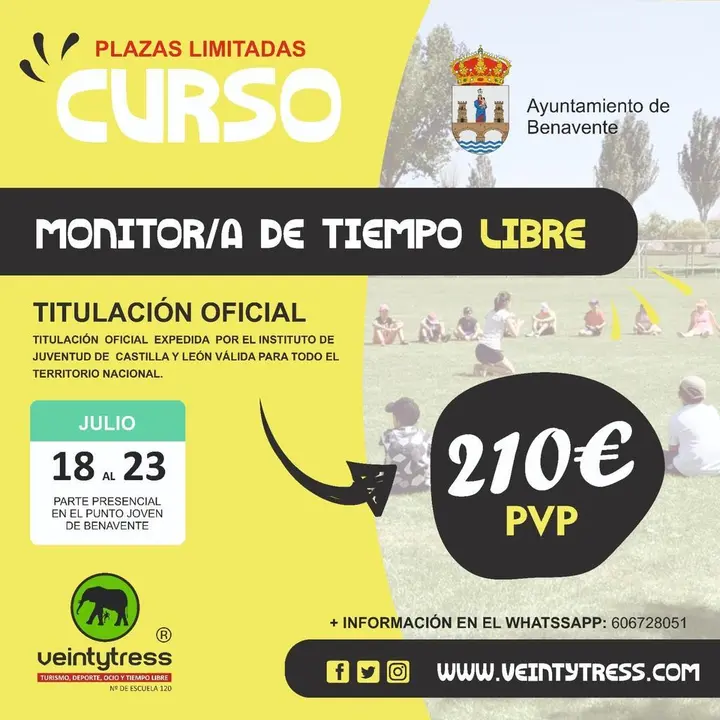 Cartel Curso MTL- Julio 2021