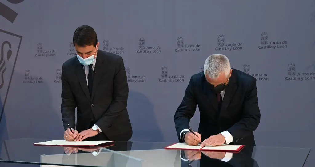 Firma de convenio con la Asociación Víctimas del Terrorismo