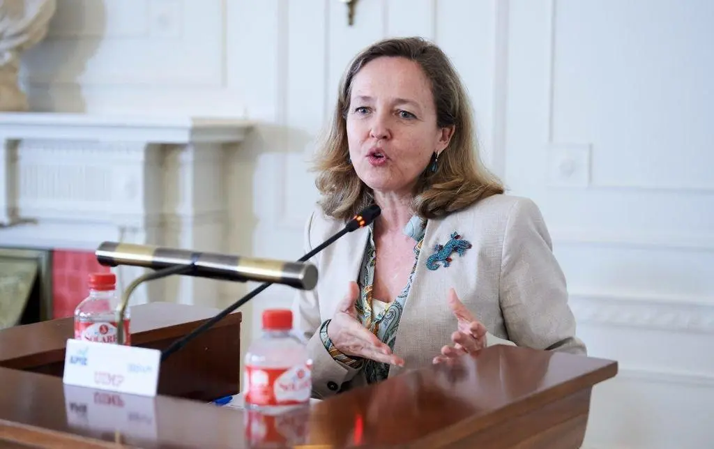 La vicepresidenta segunda, Nadia Calviño