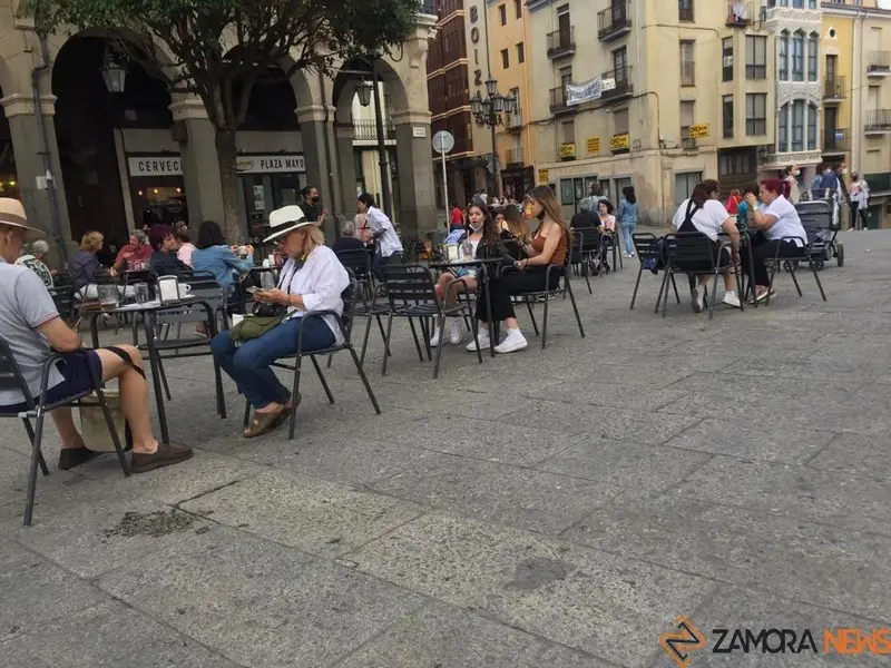 Vista de la Plaza Mayor de Zamora