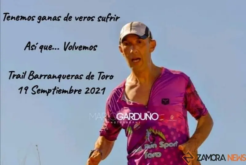 Cartel anunciador del Trail Barranqueras Toro