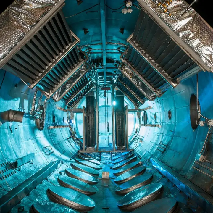 Foto archivo tecnología aeroespacial