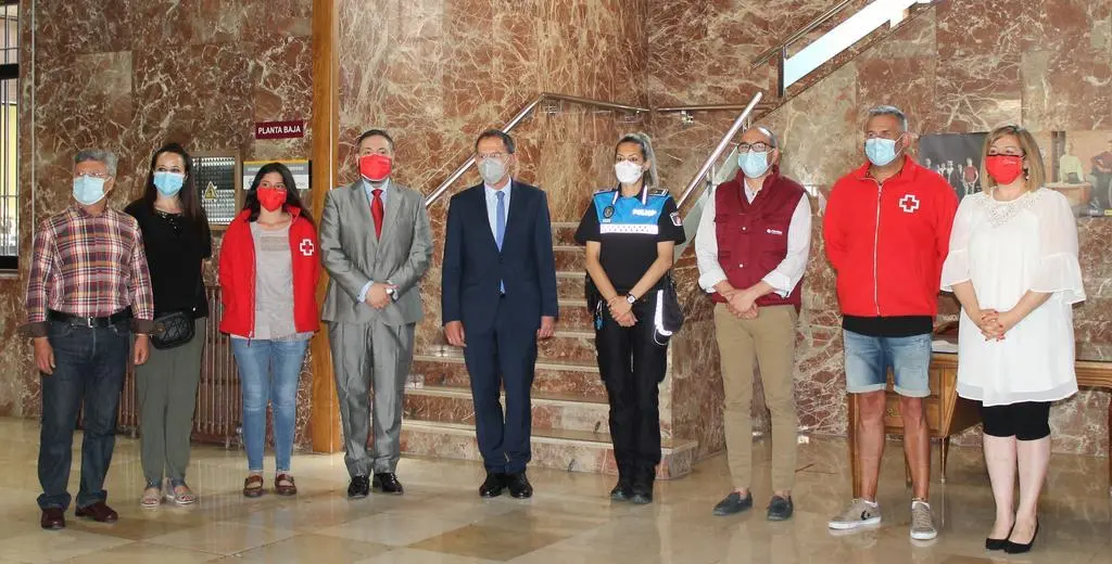 Reparto de mascarillas a entidades sociales