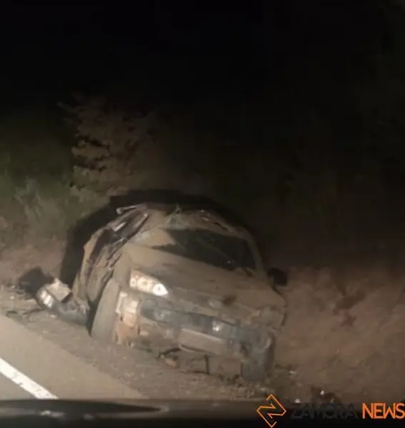 Accidente de tráfico en la A-52