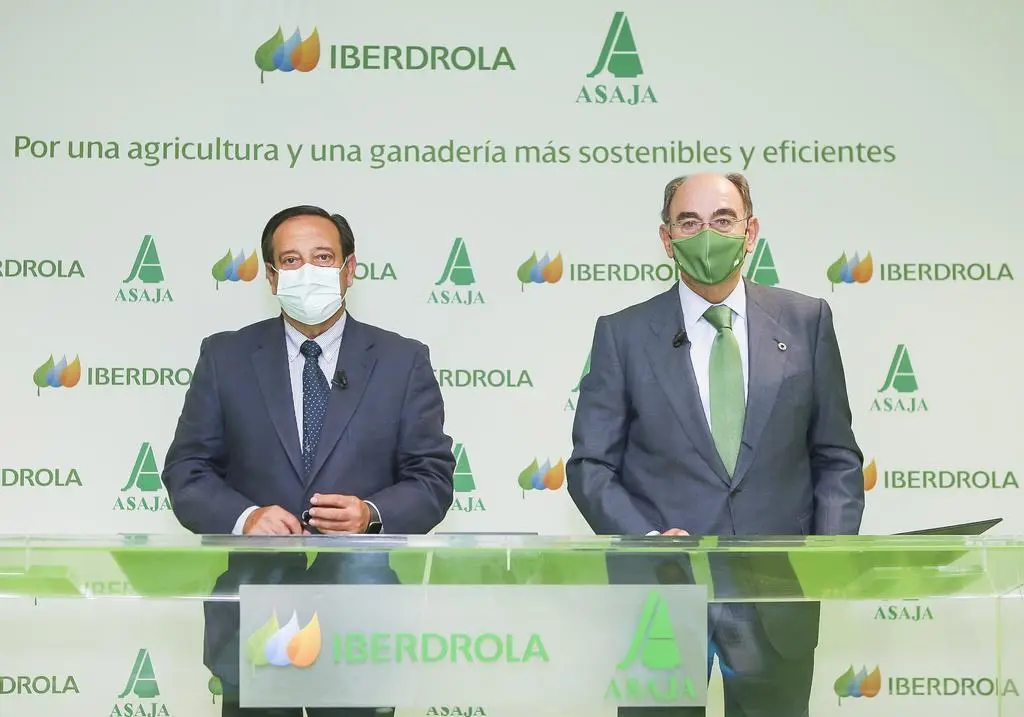 Alianza Iberdrola_ASAJA_ Firma acuerdo presidente Iberdrola y presidente ASAJA_3