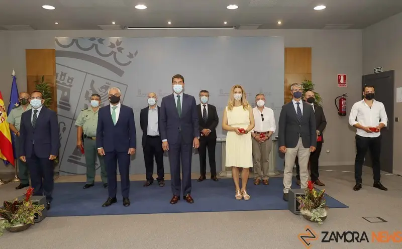 Acto de entrega de las medallas a las víctimas del terrorismo en Castilla y León