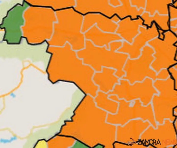 Mapa de incidencia por ZBS