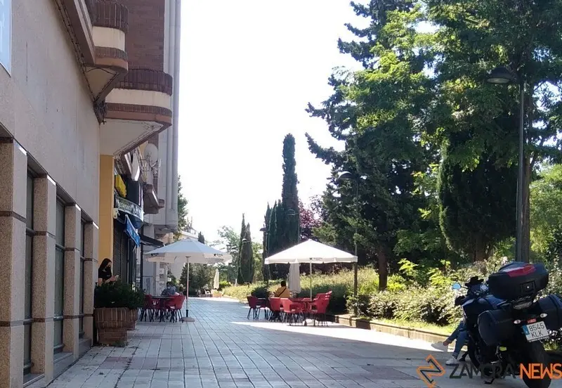 Los zamoranos se "refrescan" en las terrazas