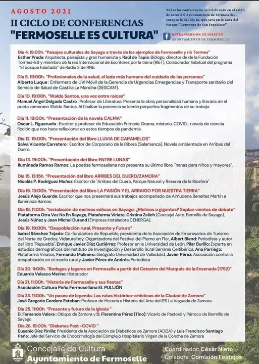 Cartel II Ciclo de Conferencias