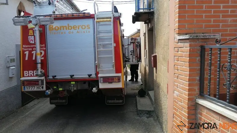 Bomberos en