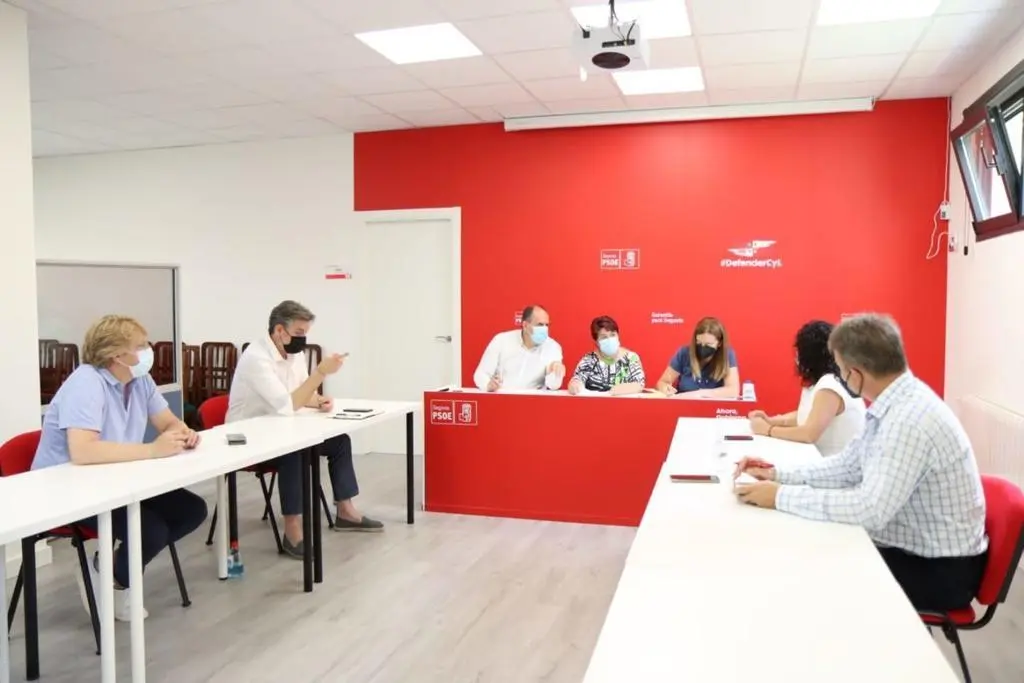 Encuentro de trabajo con el PSOE de Segovia
