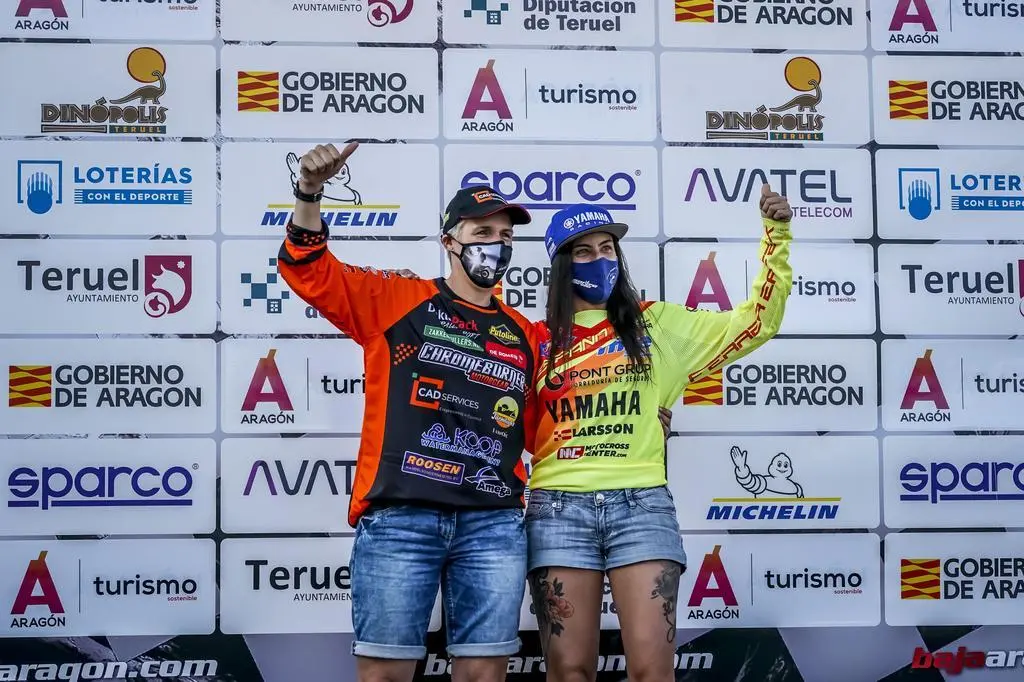 Baja Aragon 2021 Podium