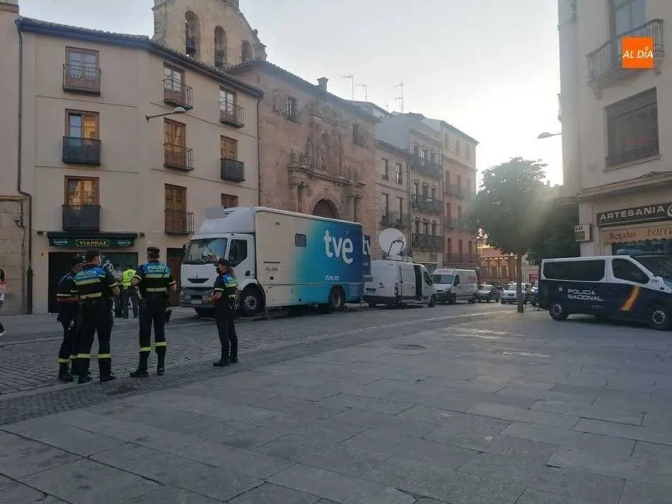 Salamanca se blinda por la Conferencia de Presidentes. Foto SalamancaALDIA