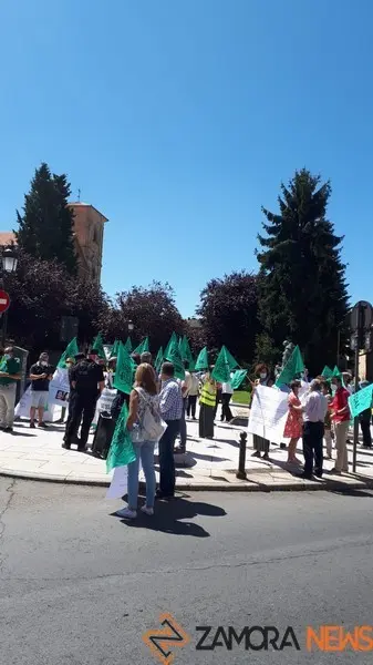 Manifestación en Salamanca