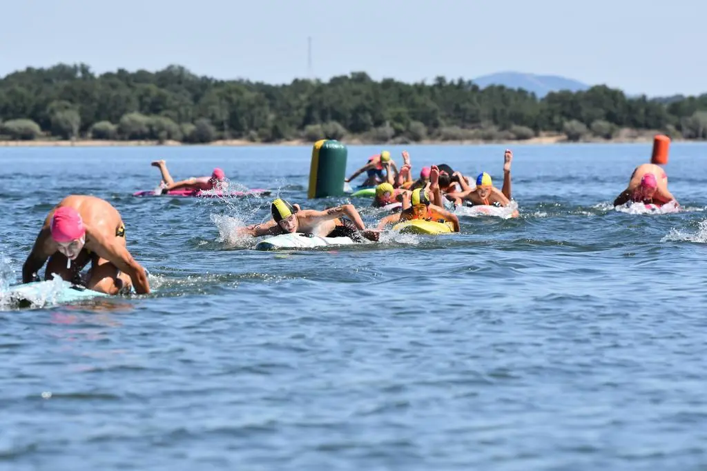 Competicion de salvamento y socorrismo en playa