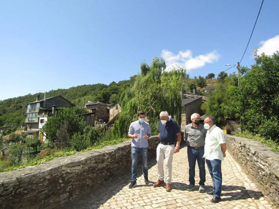 Reivindicación Junta en Rio de Onor carretera Bragança-Puebla de Sanabria