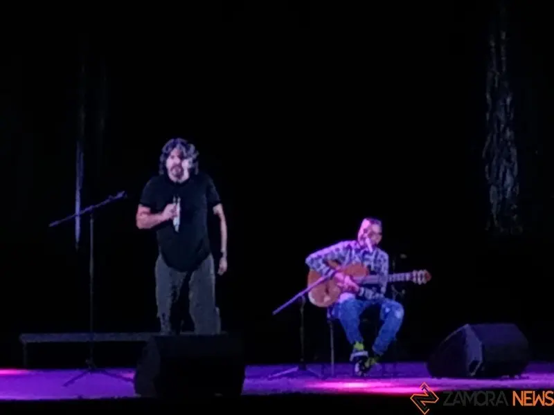 Vaquero durante su actuación en San Vitero