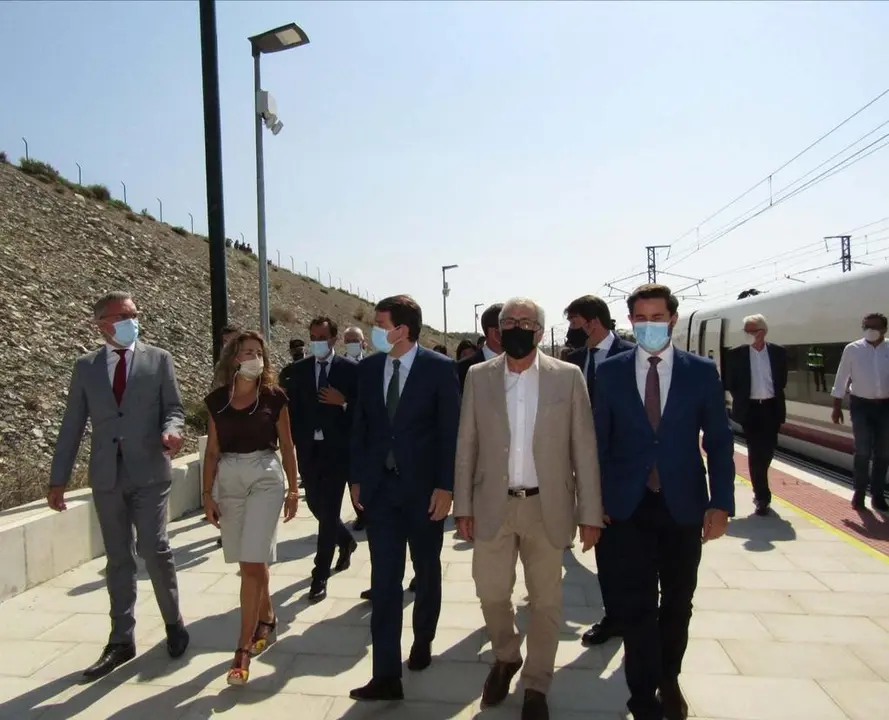 PSOE Zamora. Inauguración Estación AVE Sanabria 22-07-2021