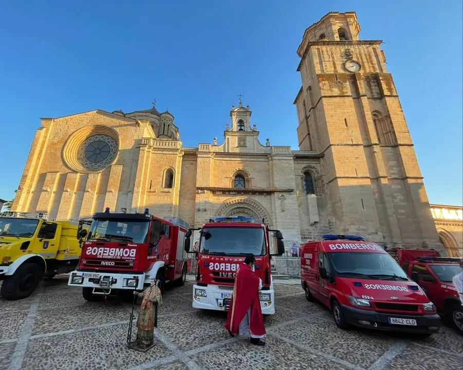 bomberos bendición