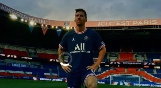 Messi en el PSG