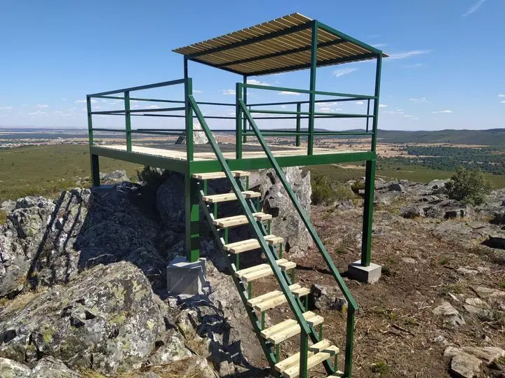 Nuevo mirador Peña Miguel en Tábara