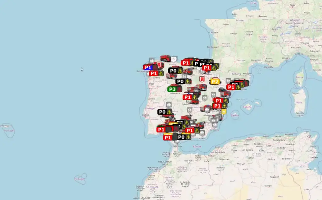 Mapa CENEM