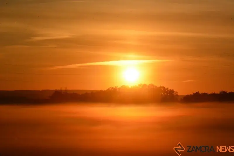amanece sol pleno