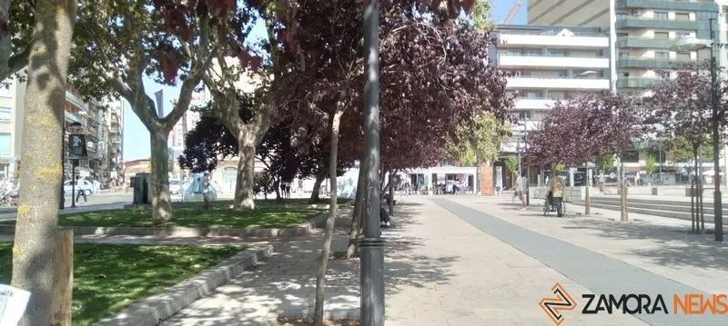 Plaza Alemania en Zamora