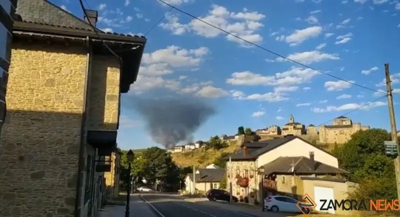 Incendio en Puebla