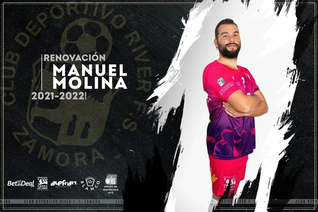 Renovación Molina por el River Zamora FS