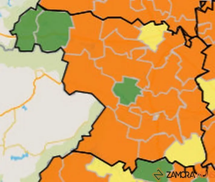 Mapa de incidencia por ZBS