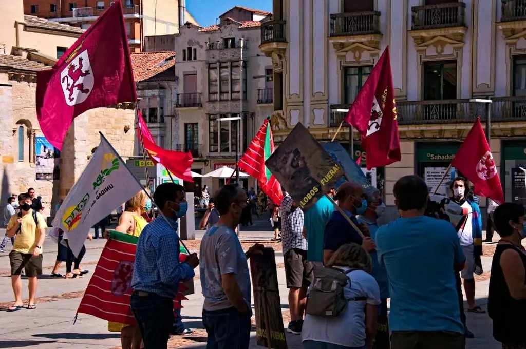 Foto de archivo de una manifestación de UPL