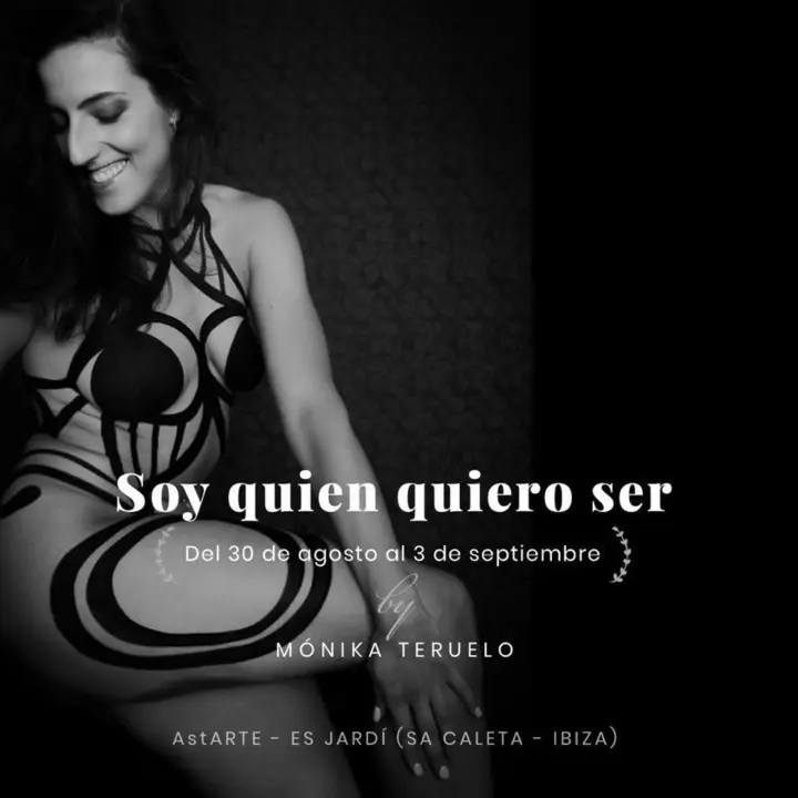 Sara García, en el cartel anunciador de la exposición, Foto Monika Teruelo/Facebook