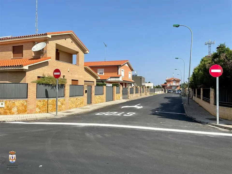 Imagen de la calle Soria en Benavente