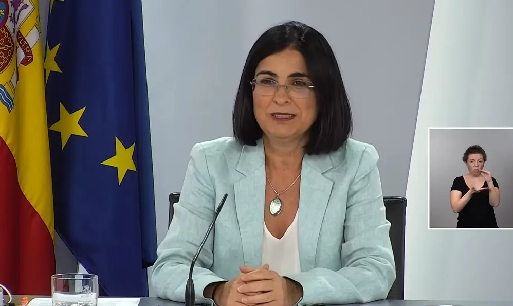 La ministra Carolina Darias