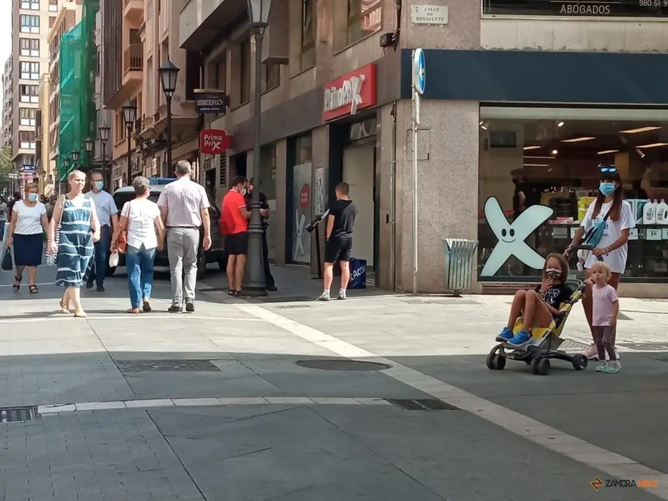Zona centro de Zamora
