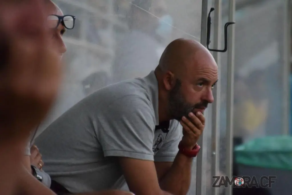 David Movilla, entrenador del Zamora CF | FOTO: Zamora CF