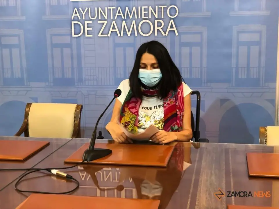 La concejala de Cultura, María Eugenia Cabezas
