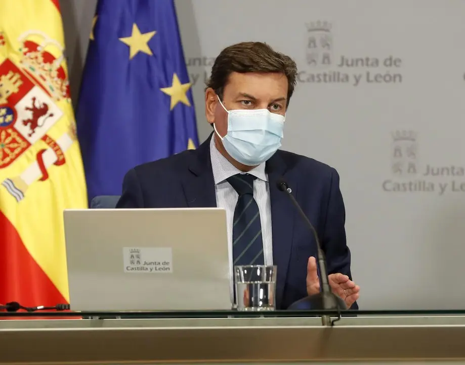 El consejero de Economía de la Junta de Castilla y León, Carlos Fernández Carriedo.