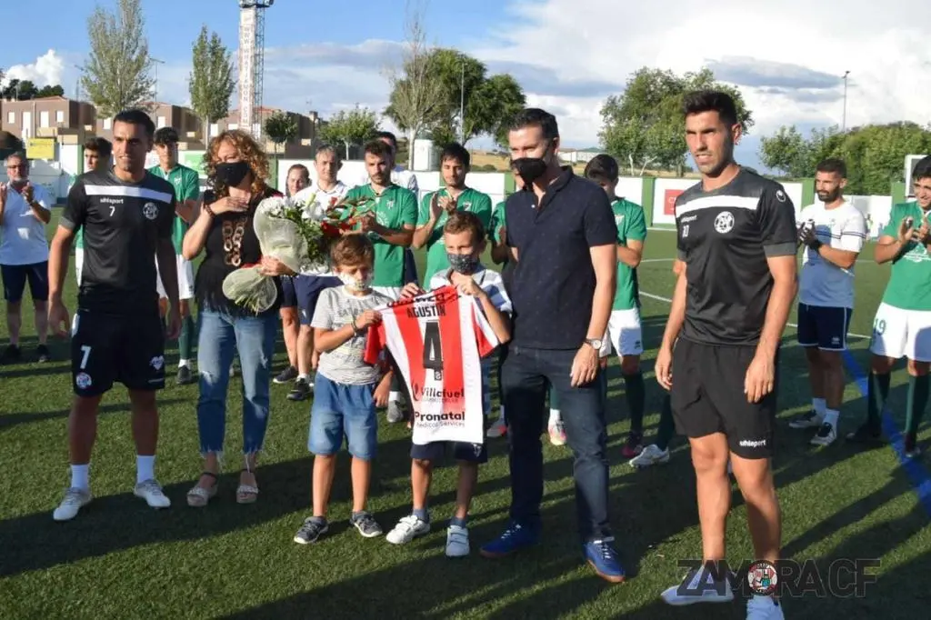 zamora cf homenaje Agustín Villar