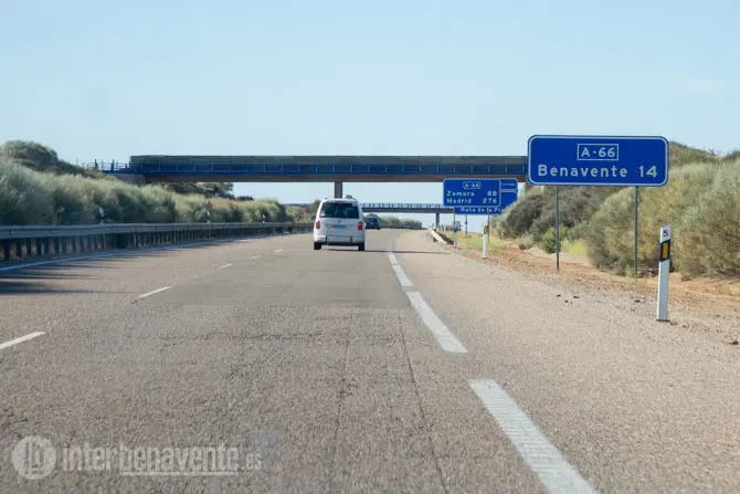 Autovía obras A-66. Fotografía: Interbenavente