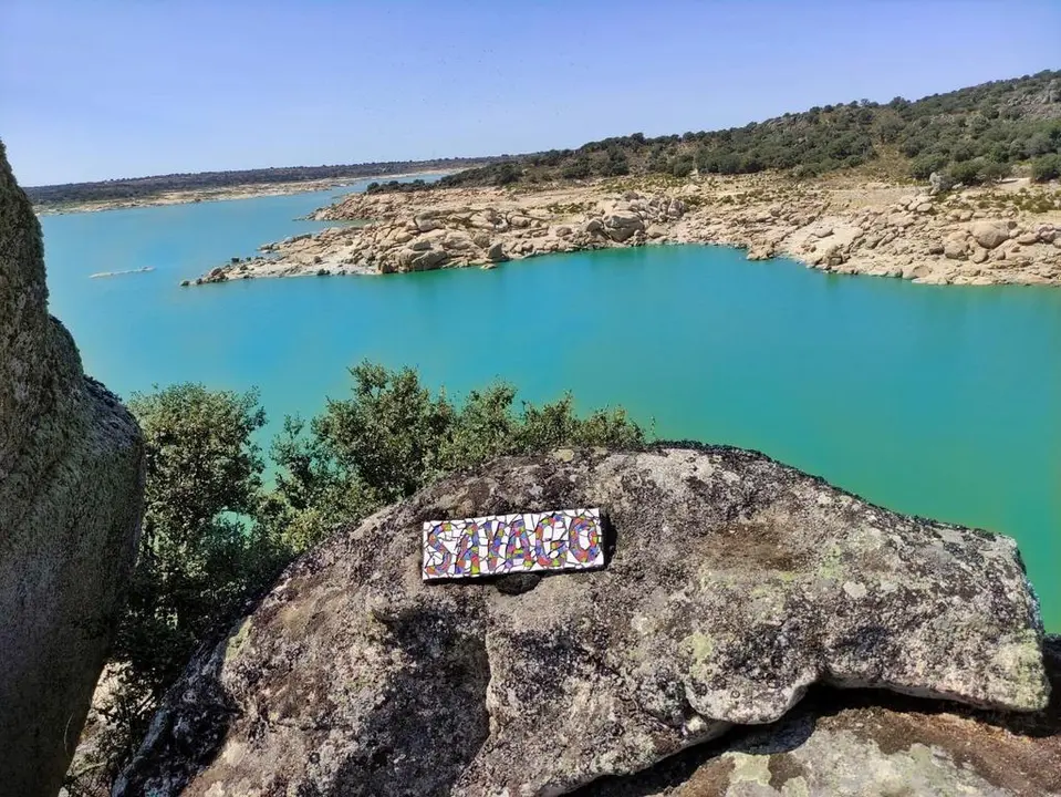 Mosaico en la zona del embalse de Almendra, en el término de Carbellino