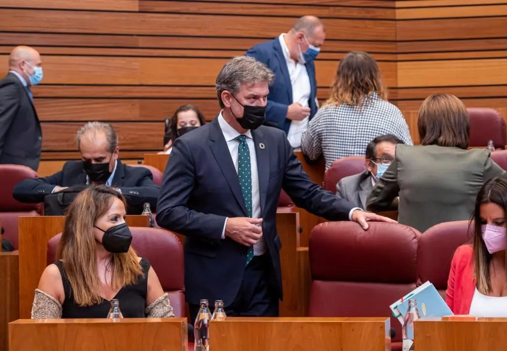El portavoz de Medio Ambiente del Grupo Parlamentario Socialista, José Luis Vázquez