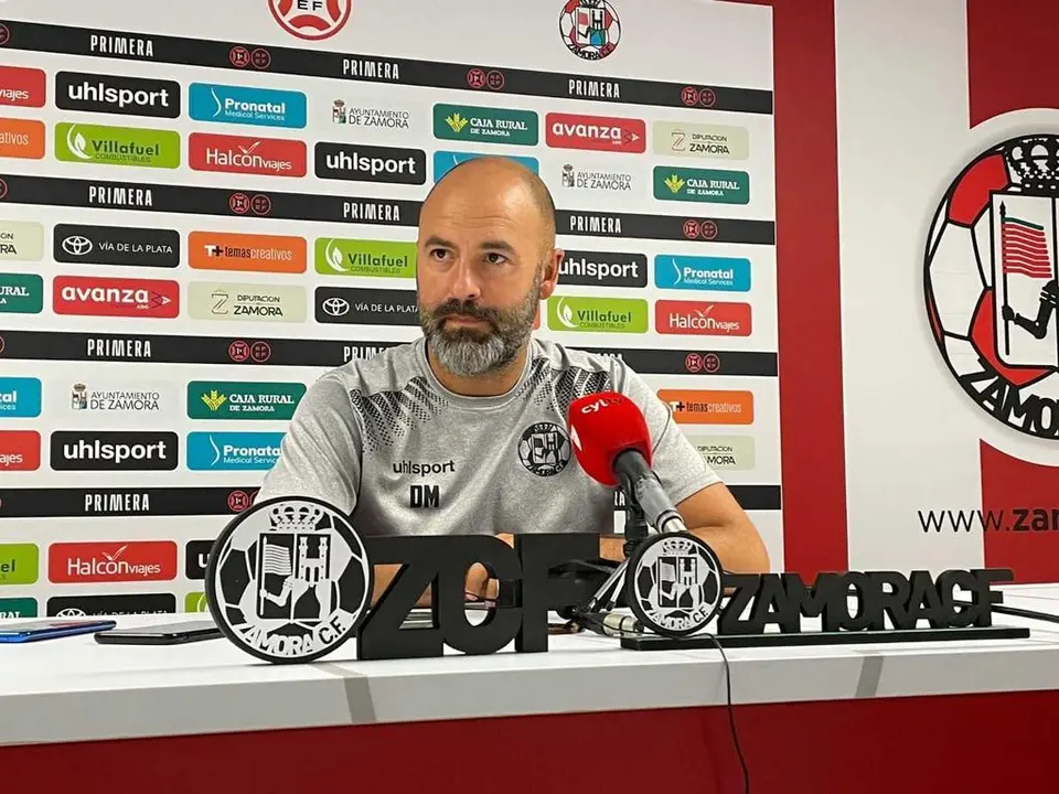 David Movilla, entrenador del Zamora CF. | FOTO: Zamora CF