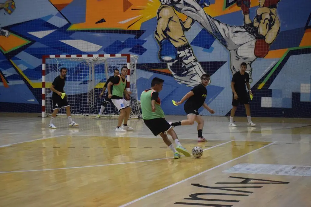 Entrenamiento sénior River Zamora.